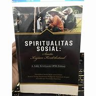 Cover Spritualitas Sosial :  Suatu Kajian Kontekstual / Krisyanto A. Eddy