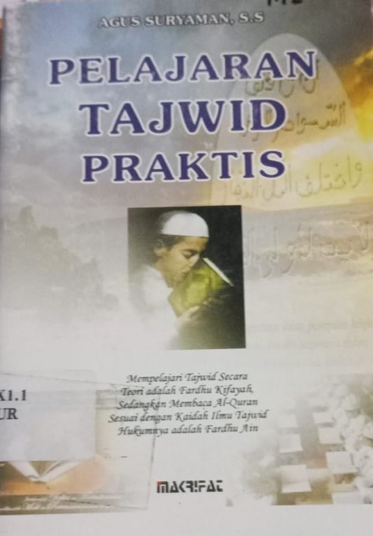 Cover Tajwid praktis / Suryaman, Agus A. saputra