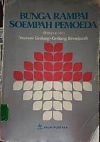 Cover Bunga Rampai Seompah Pemoeda / Yayasan Gedung- Gedung Bersejarah