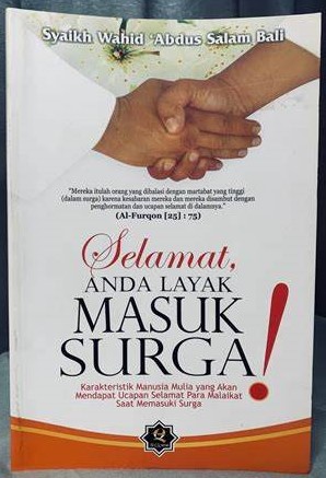 Cover Selamat Anda Layak Masuk Surga / Bali,Salam Abdus Wahid Syaikh