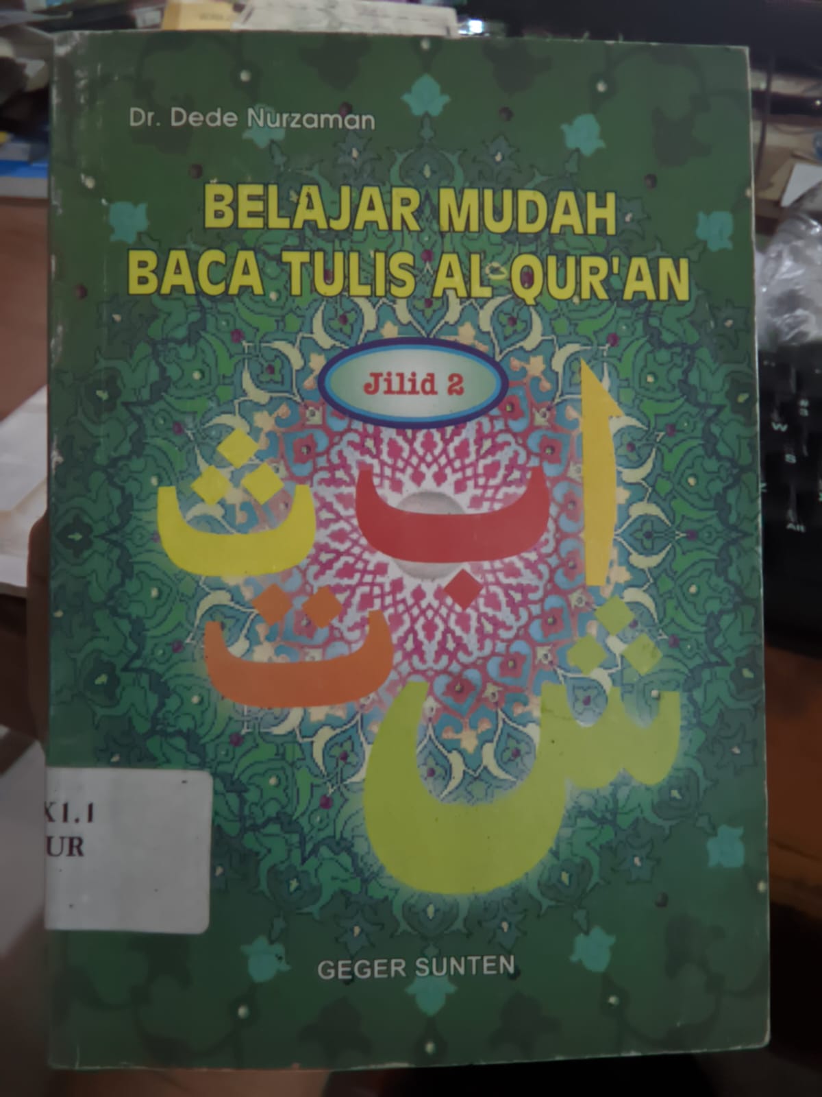 Cover Belajar Baca Tulis Al-Qur'an / Nurzaman,Dede