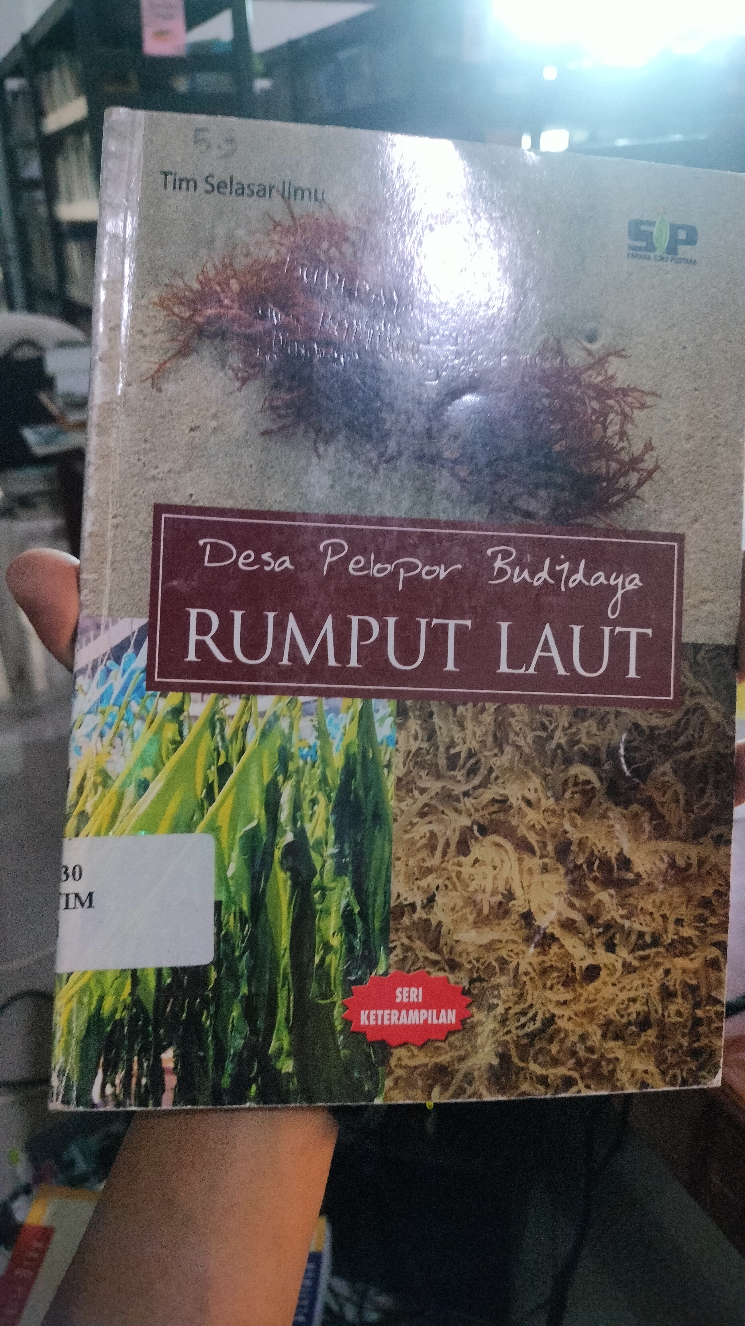 Cover Desa Pelopor Budidaya :  Rumput Laut / Tim Selasar Ilmu