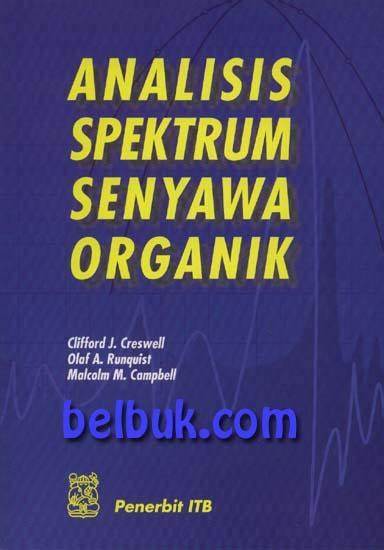 Cover Analisis Spektrum Senyawa Organik / Creswell,J. Clifford