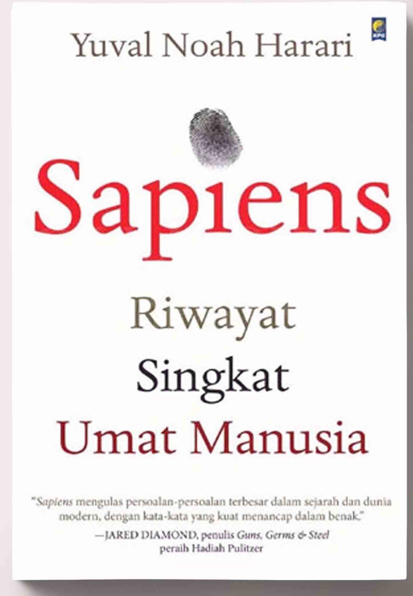 Cover Sapiens Riwayat Singkat Manusia / Yuval Noah Harari