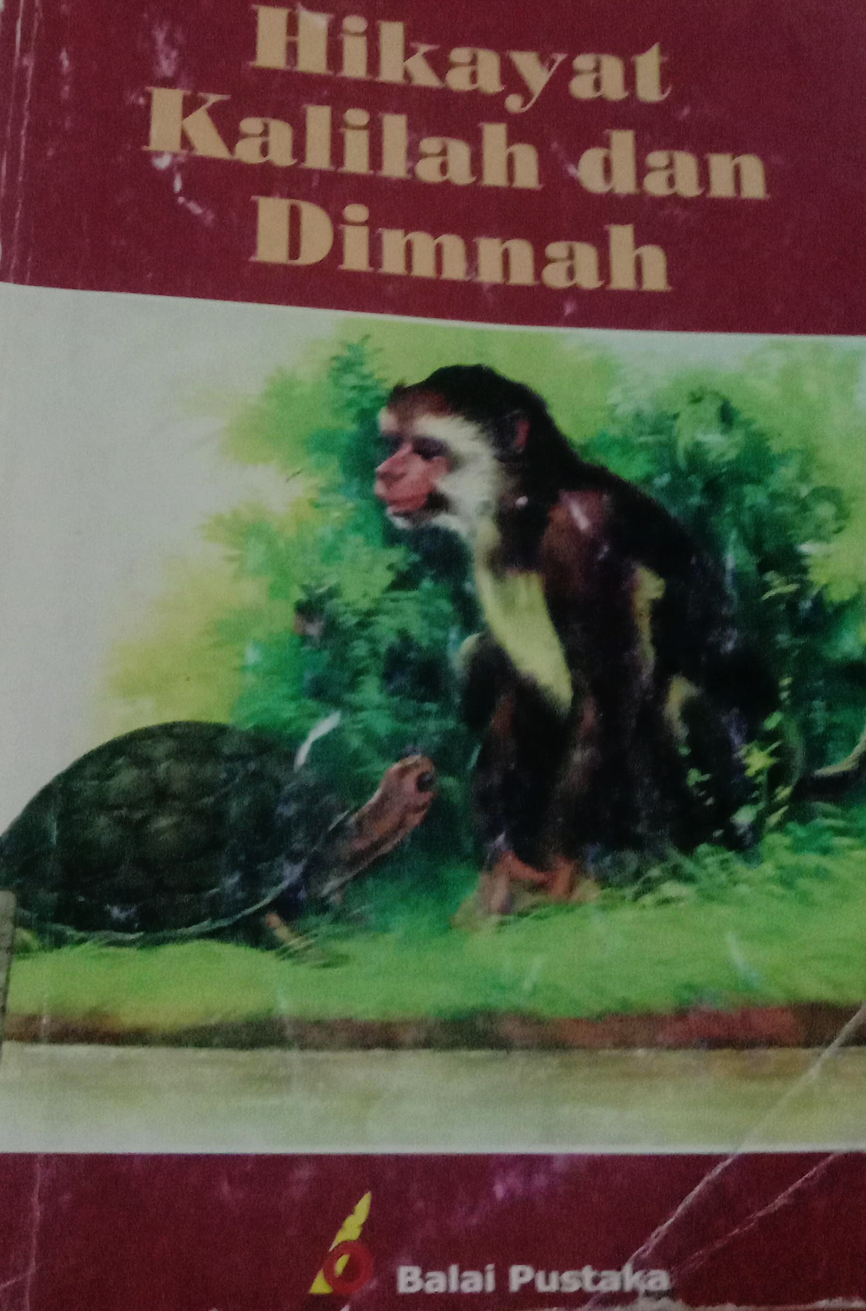 Cover Hikayat Kalilah Dimnah / Baidaba