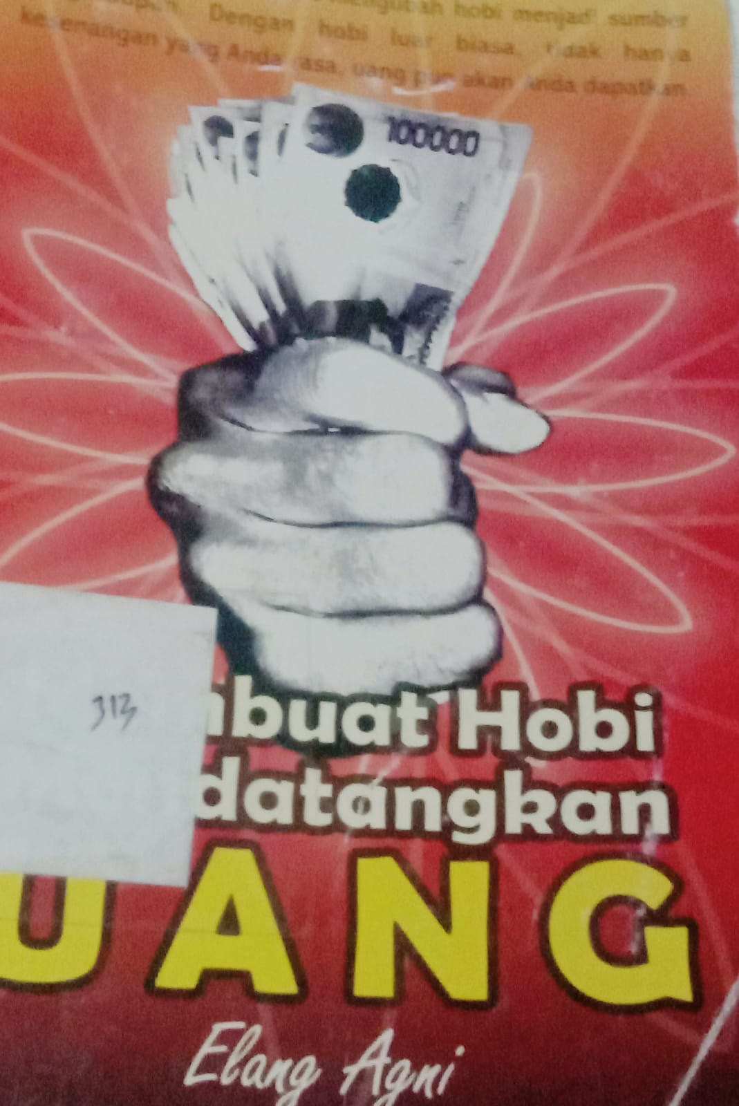 Cover Membuat Hobi Mendatangkan Uang / Agni Elang