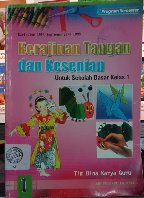 Cover Kerajinan Tangan dan Kesenian / Bambang S.R.