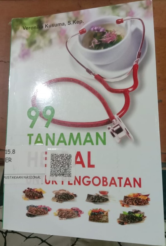 Cover 99 Tanaman Herbal Untuk Pengobatan / Veronika Kusuma