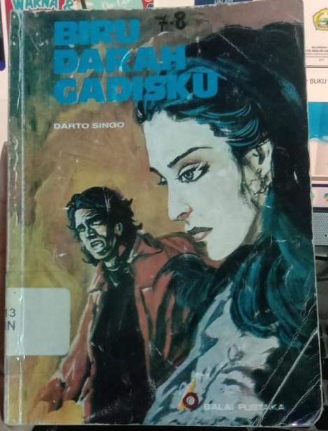 Cover Biru Darah Gadisku / Darto Singo