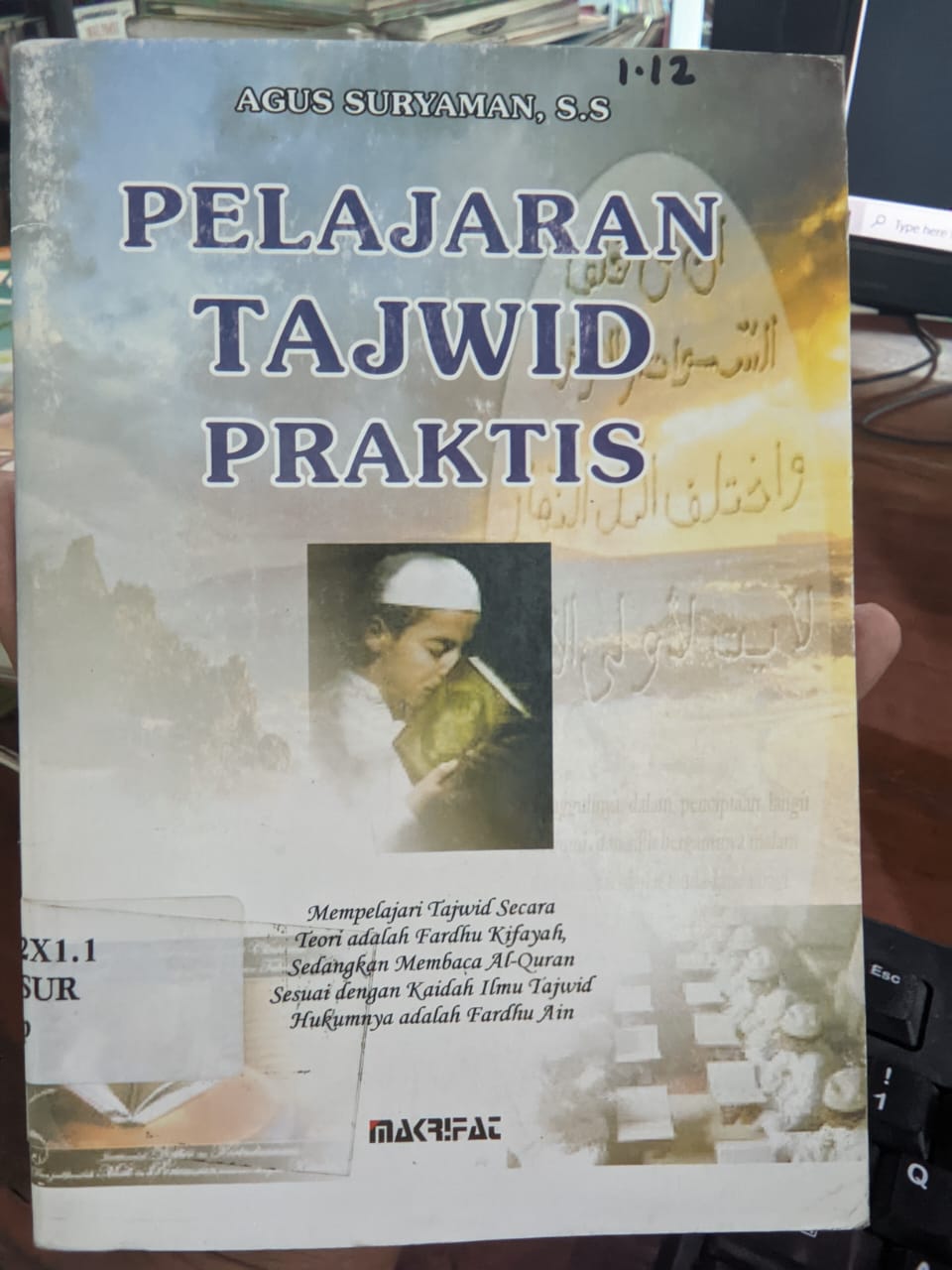 Cover Pelajaran Tajwid Praktis / Suryaman,Agus