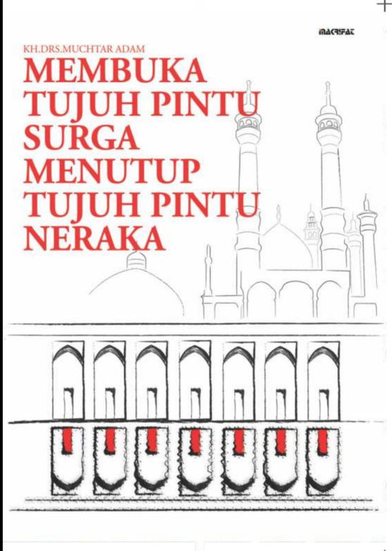 Cover Membuka Tujuh Pintu Surga Menutup Tujuh Pintu Neraka / Adam,Muchtar
