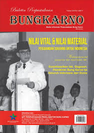 Cover Bung Karno :  Nilai Vital & Nilai Material Perjuangan Sukarno Untuk Indonesia / Perpustakaan Buletin