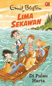Cover Di Pulau Harta :  Lima Sekawan / Eniel Bliton