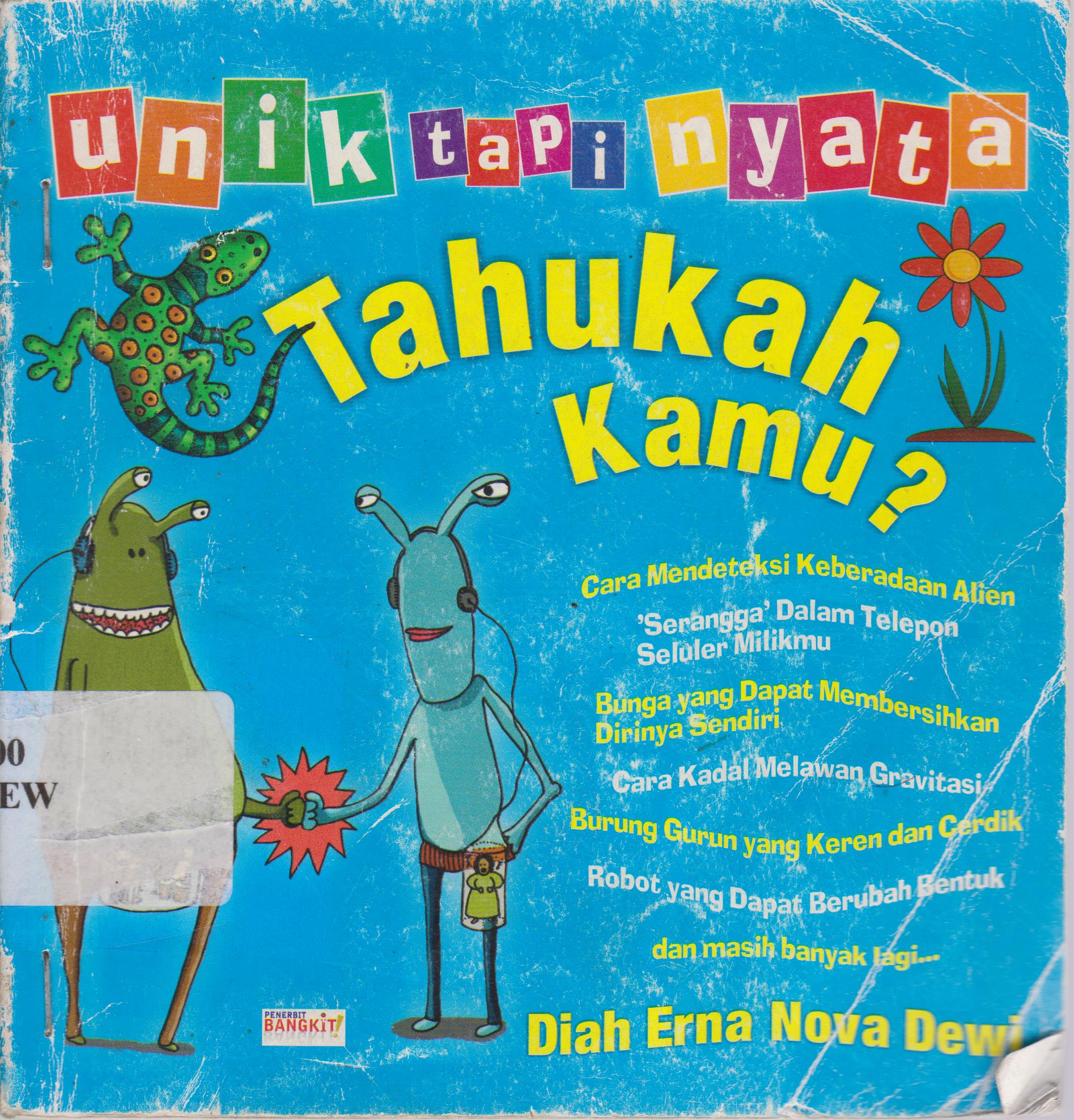 Cover Unik Tapi Nyata / Dewi, Diah Erna Nova