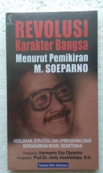 Cover Revolusi Karakter Bangsa Menurut Pemikiran M.Soeparno / Djatmiko,Edy Harmanto