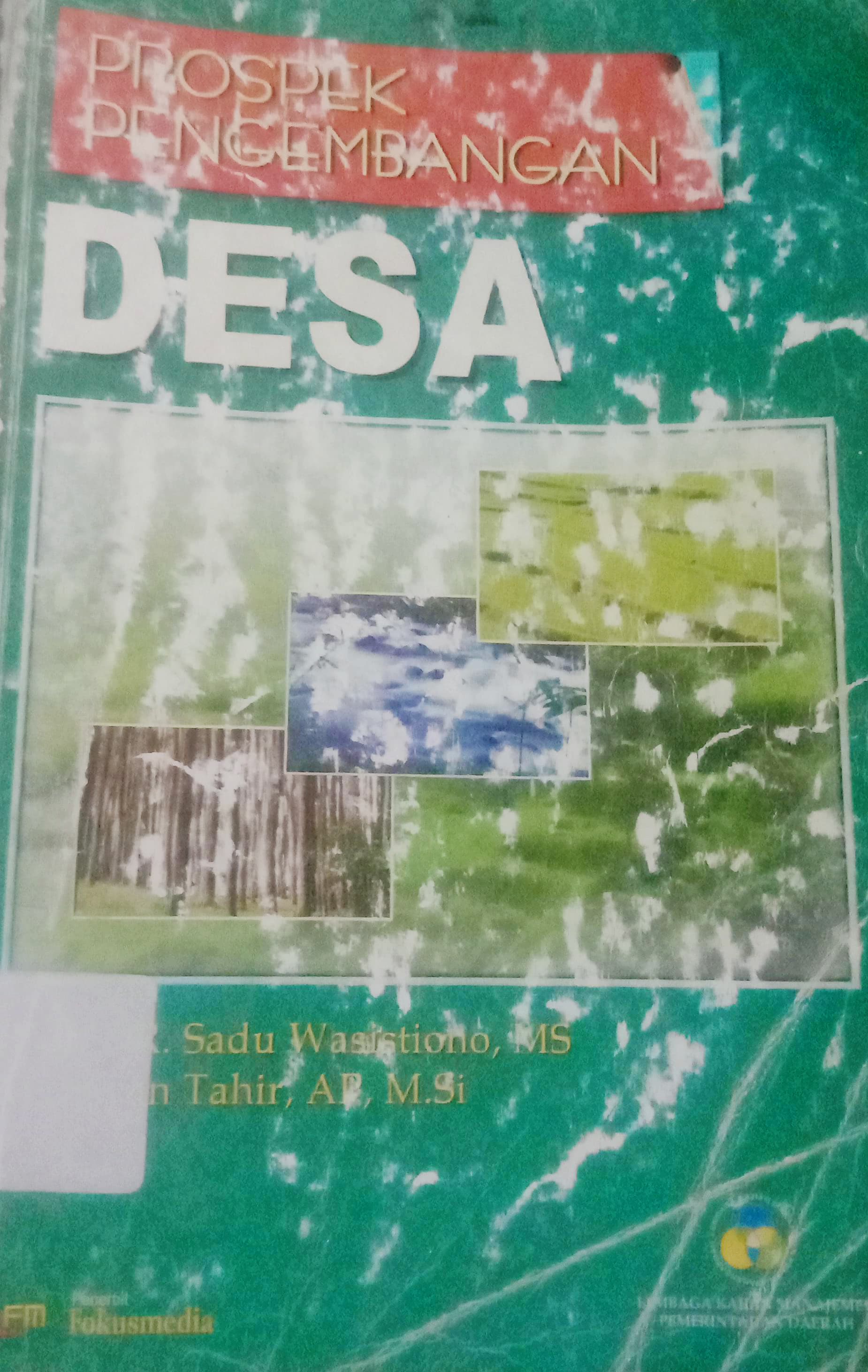 Cover Prospek Pengembangan Desa / Wasistiono Sadu