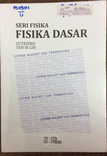Cover Seri Fisika Fisika Dasar / Sutrisno