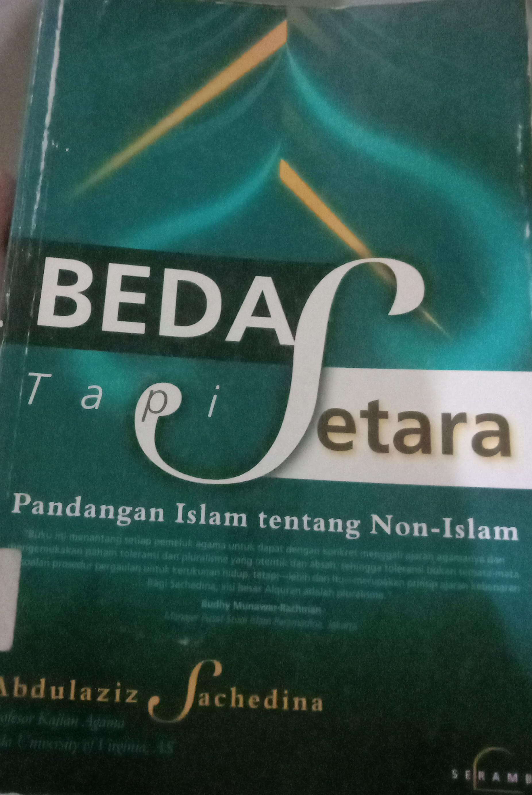 Cover Beda Tapi Stara / Sachedina Abdulaziz