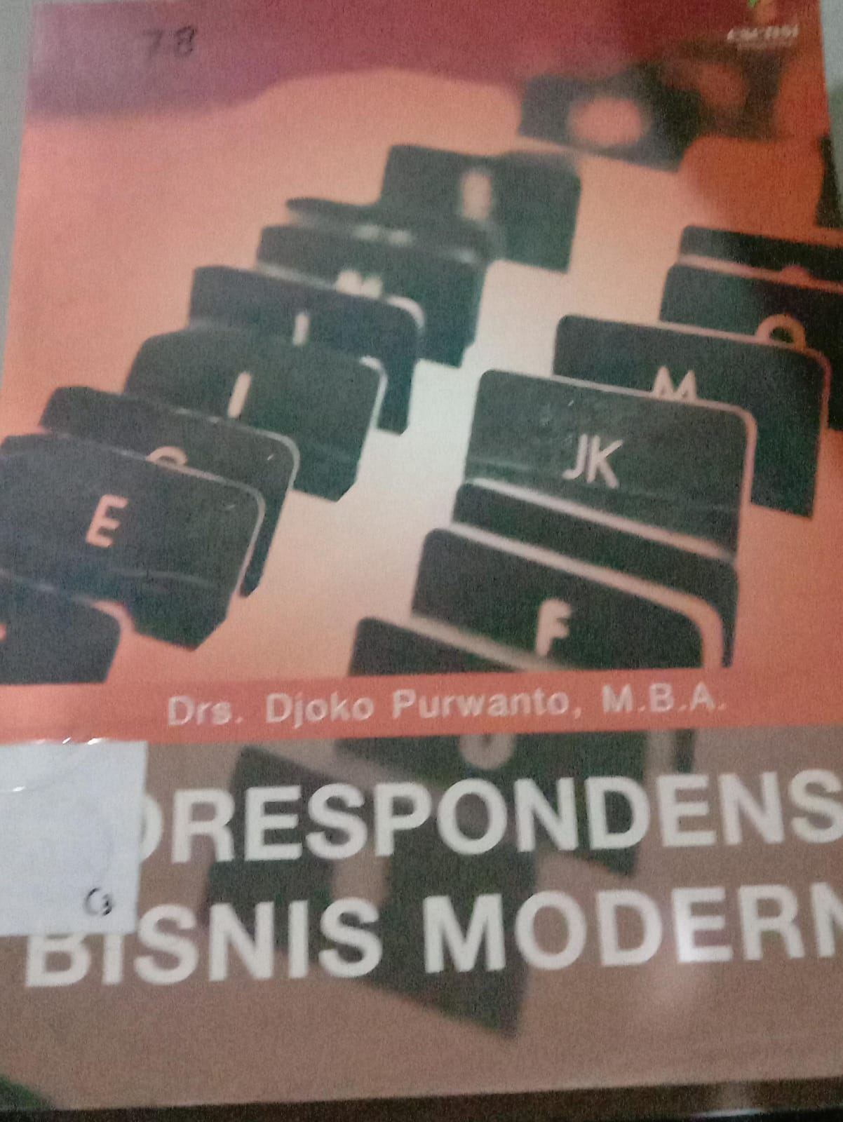 Cover Korespondensi Bisnis Modern :  Purwantoro Djoko
