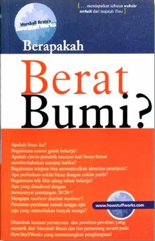 Cover Berapakah Berat Bumi ? / Brain,Marshall