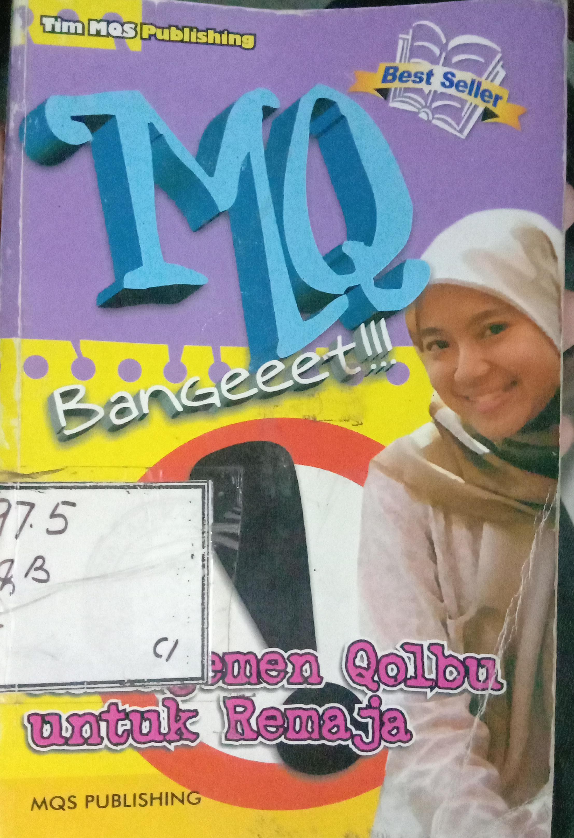Cover Buku Manajemen Qolbu Untuk Remaja / Tim MQS