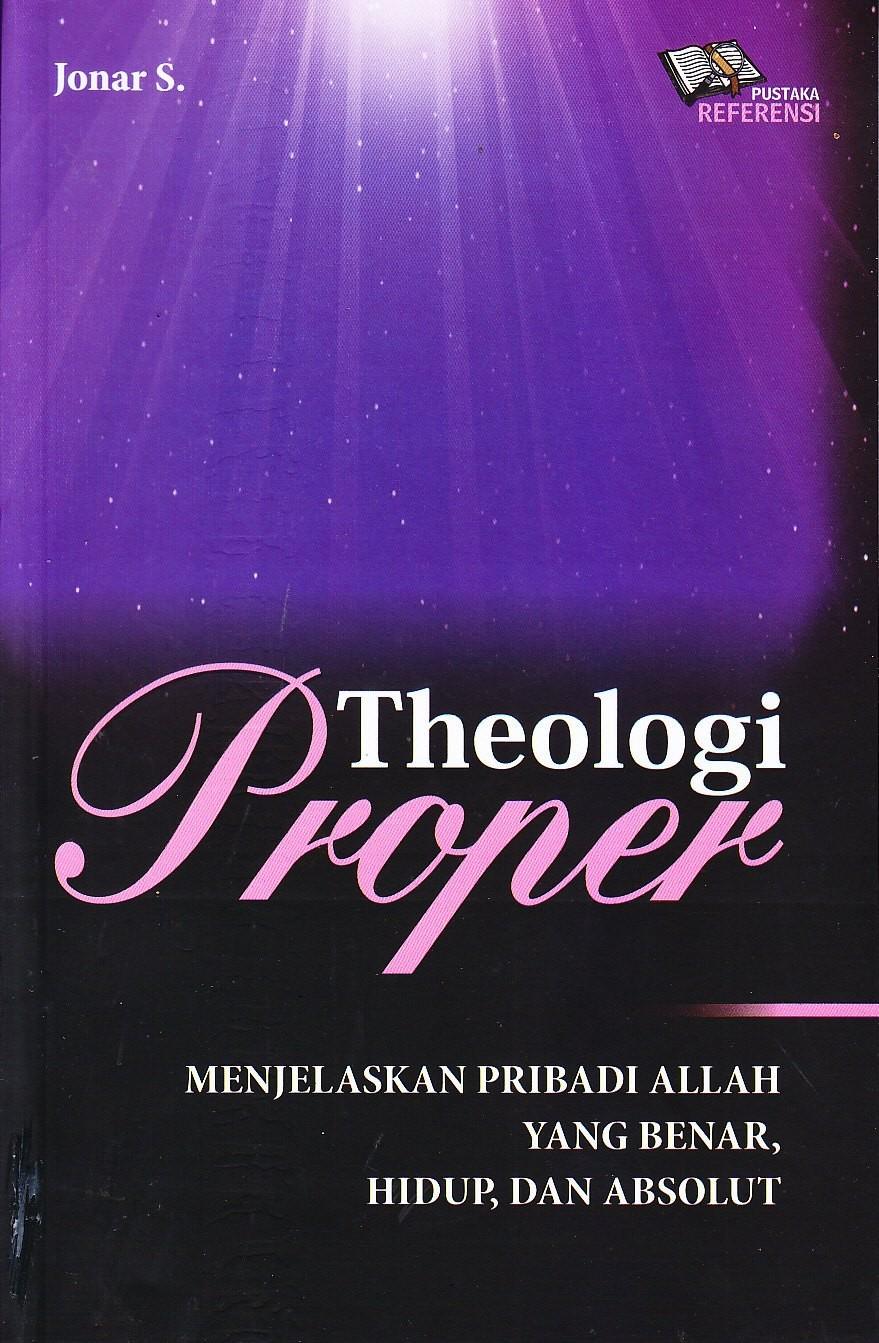 Cover Theologi Proper / Jonar S.