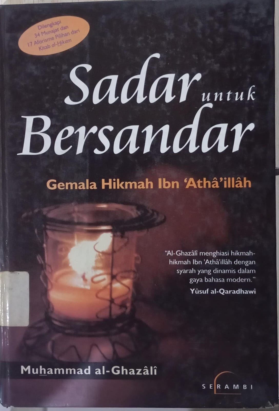 Cover Sadar Untuk bersandar / al-Ghazali,Muhammad