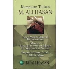 Cover Kumpulan Tulisan M. Ali Hasan / Hasan Ali
