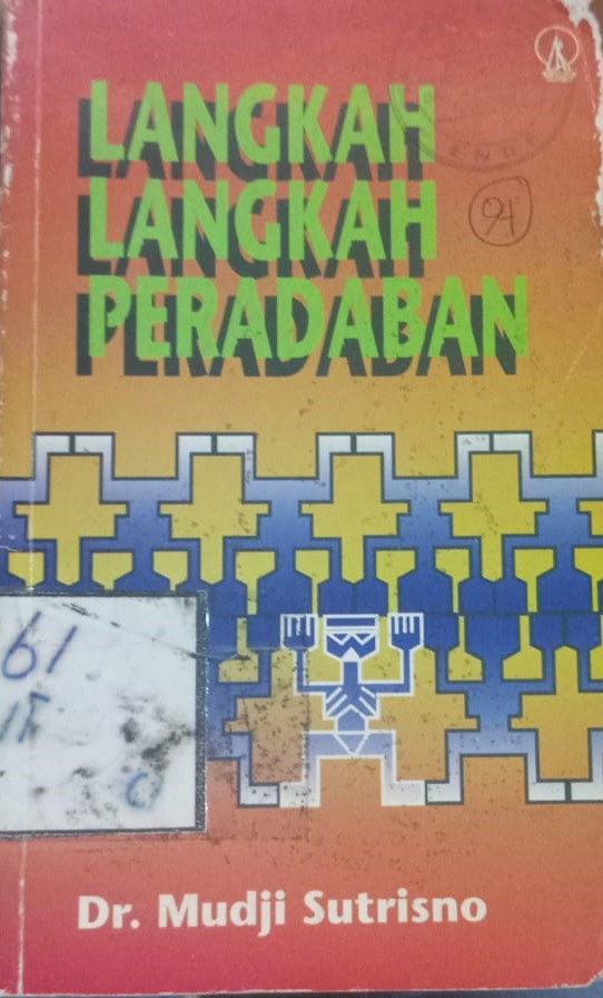 Cover Langkah-Langkah Peradaban / Sutrisno, Mudji