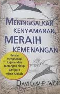 Cover Meninggalkan Kenyamanan / Wong, David W.F