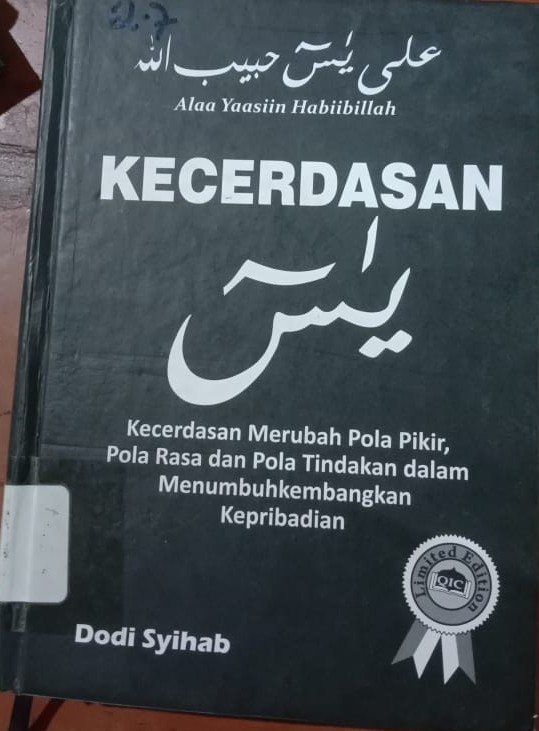 Cover Kecerdasan :  Kecerdasan Merubah Pola Pikir, Pola Rasa dan Pola Tindakan dalam Menumbuh kembangkan Kepribadian / Syihab, Dodi