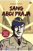 Cover Sang Abdi Praja / Jose Rizal