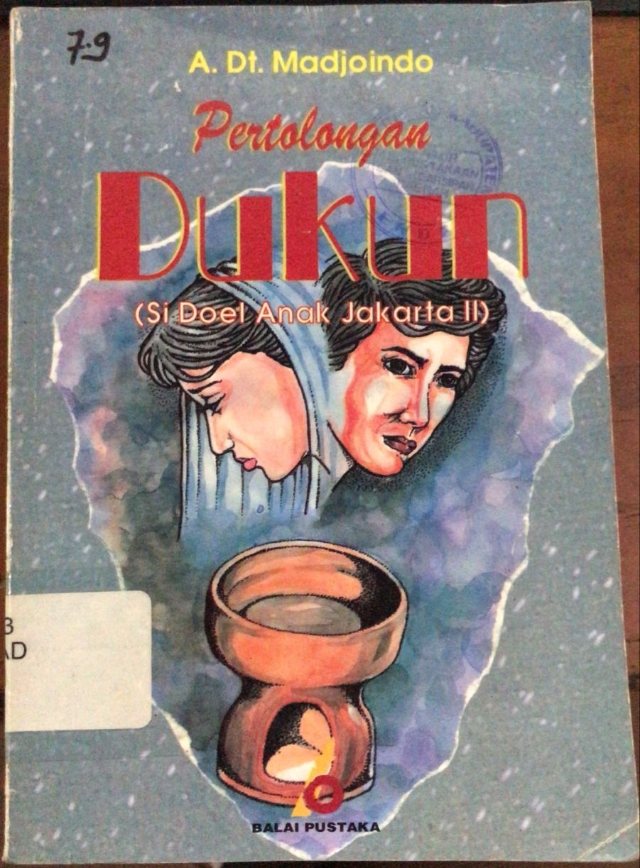 Cover Pertolongan Dukun :  Si Doel Anak Jakarta II / Madjoindo