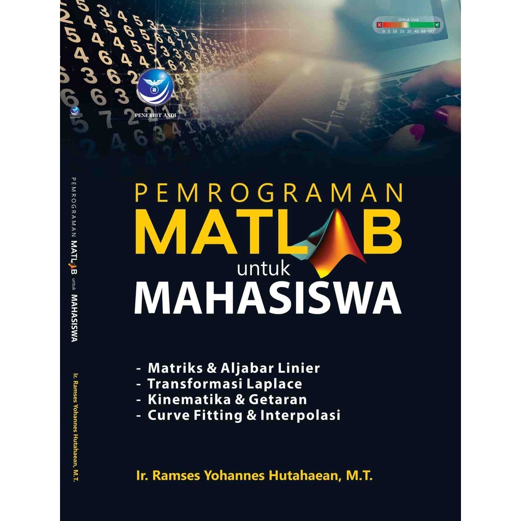 Cover Pemrograman Matlab untuk Mahasiswa : / Hutahaean, Ramses Yohanes