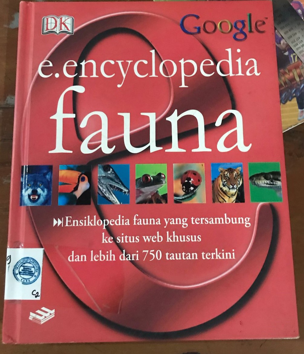 Cover E.Ensyclopedia Fauna : Ensiklopedia Fauna Yang Tersambung Ke...