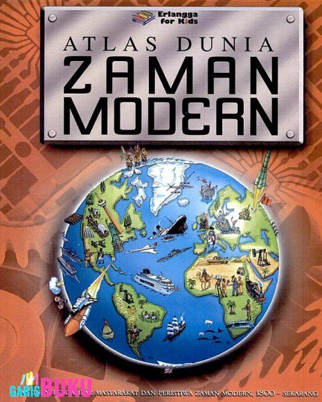Cover Atlas Dunia Jaman Modern /Adams,Simon
