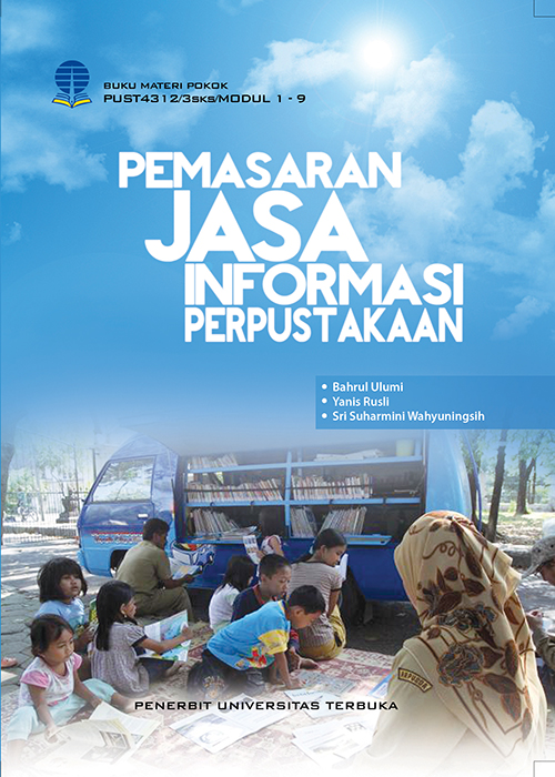 Cover Pemasaran Jasa Informasi Perpustakaan / Ulumi, Bahrul, Yanis Rusli, Sri Suharmini w.