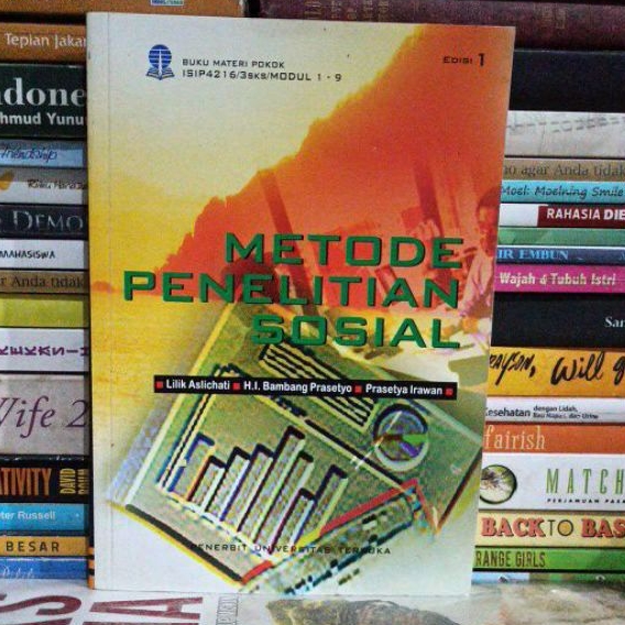 Cover Metode Penelitian Sosial / Aslichati, Lilik, Bambang Prasetyo, Prasetya Irawan