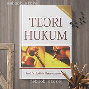 Cover Teori Hukum / Sudikno Mertokusumo