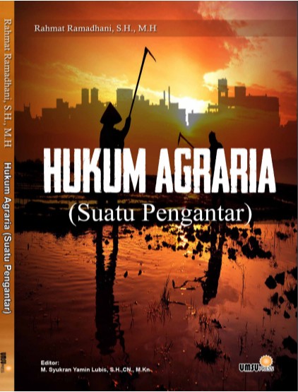 Cover Hukum Agraria (Suatu Pengantar) / Ramadhani,Rahmat