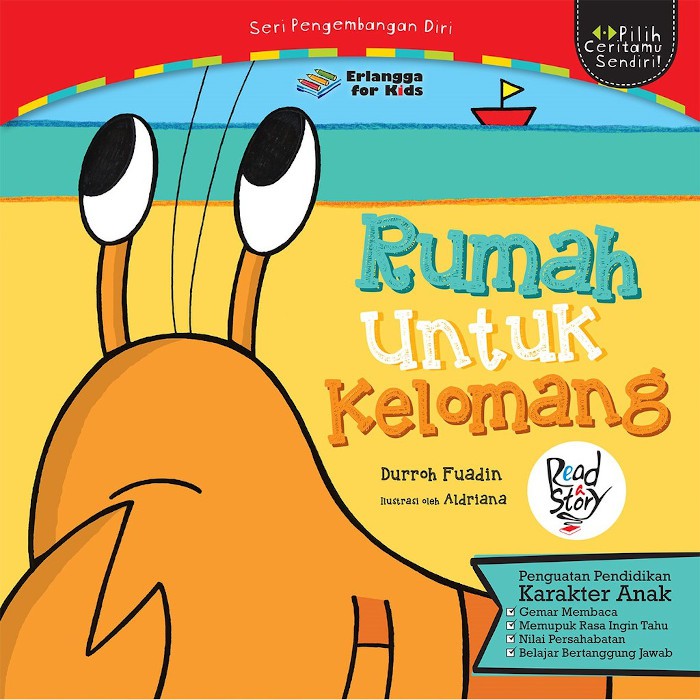 Cover Rumah Untuk Kelomang :  Fuadin, Durroh