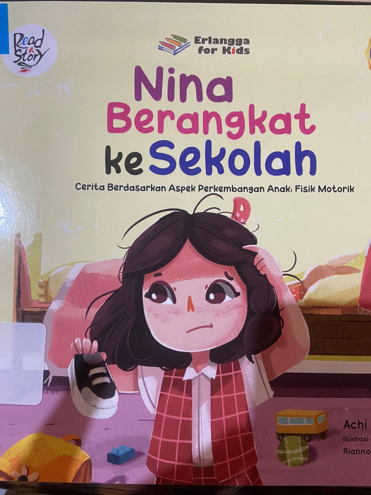 Cover Nina Berangkat ke Sekolah :  TM,Achi