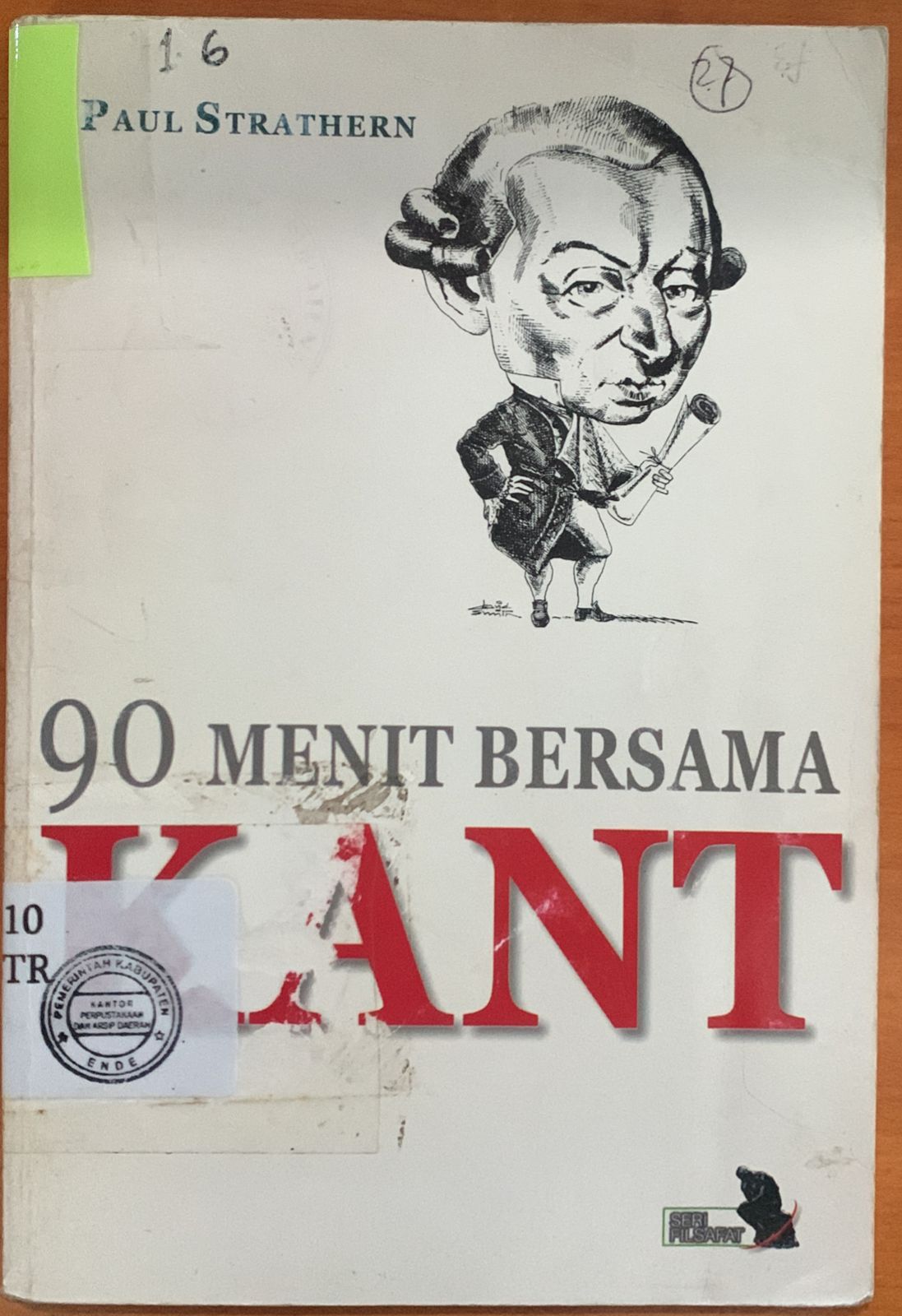 Cover 90 Menit Bersama Kant / Paul Strathern