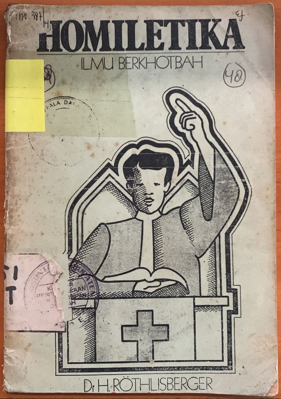 Cover Homiletika :  Ilmu Berkhotbah / H. Rothlisberger