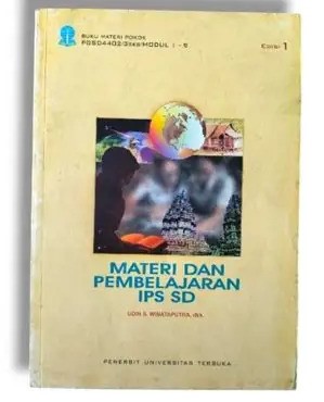 Cover Materi dan Pembelajaran IPS SD / Winataputra,Udin S