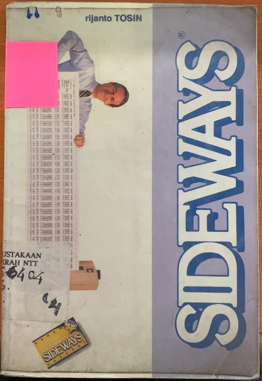 Cover Sideways / Rijanto Tosin