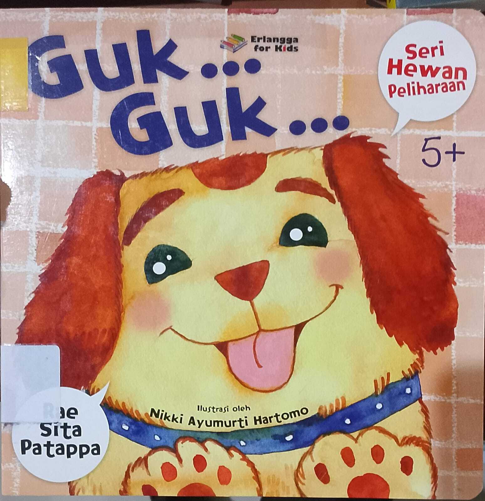 Cover Seri Hewan peliharaan : Guk Guk :  Pattapa, Sita Rae