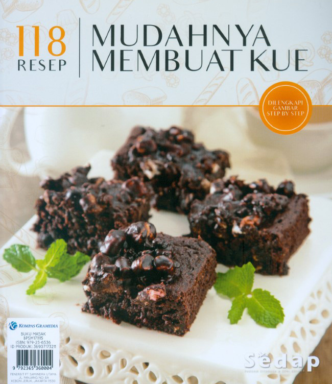 Cover Sedap Mudahnya Membuat Kue / Riyo Jatika