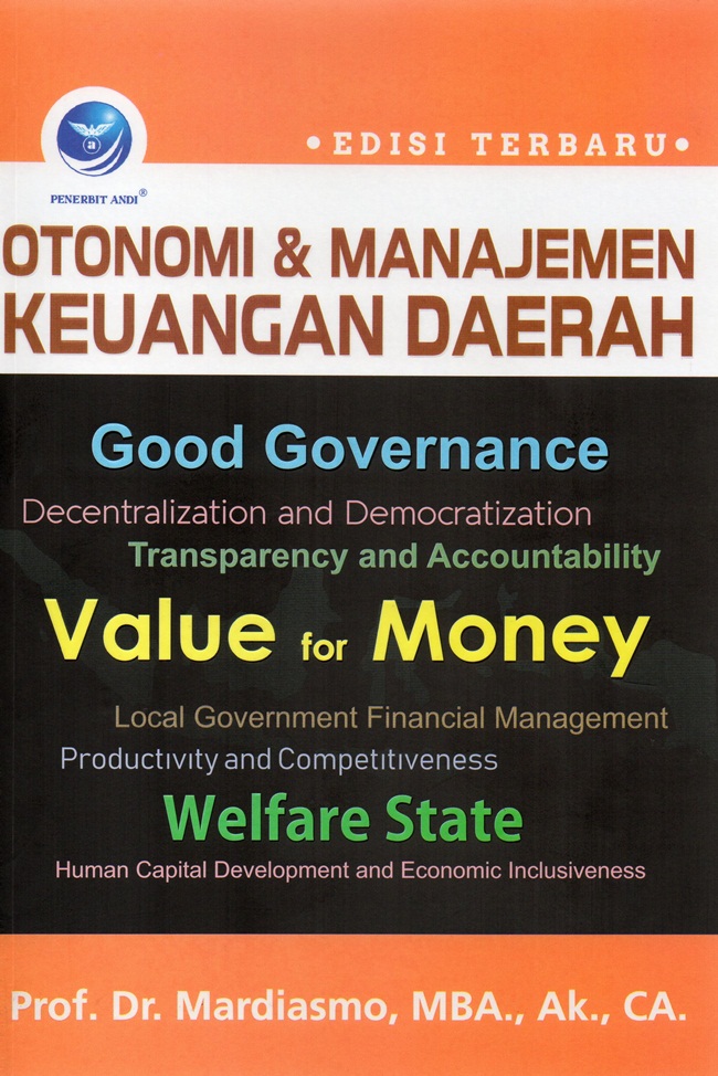 Cover OTONOMI & MANAJEMEN KEUANGAN DAERAH / mardiasmo