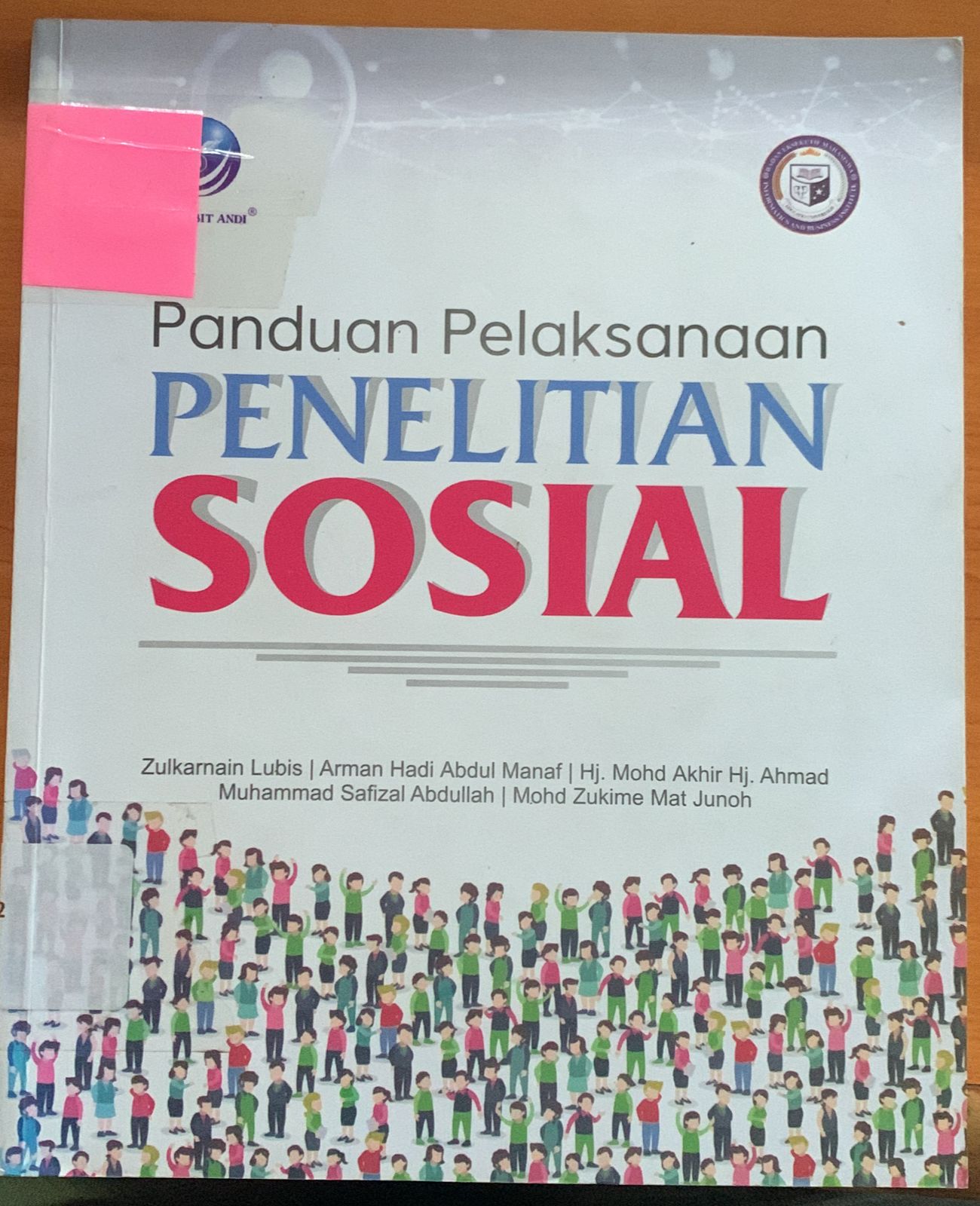 Cover Panduan Pelaksanaan Penelitian Sosial / Zukarnain Lubis